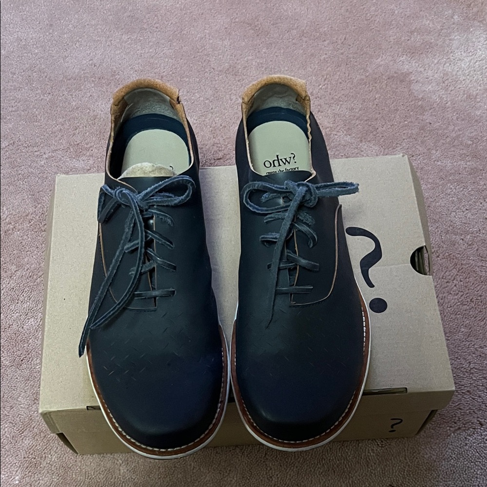 Black Men's Derby Shoes